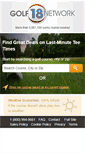 Mobile Screenshot of golf18network.com